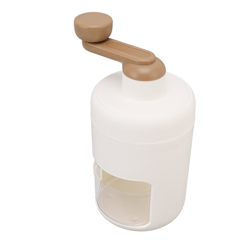 Manual Ice Crusher Hand Ice Shaver Machine Snow Cone Maker