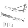 Folding Console Heavy Duty 300 mm, Pack of 2 Stainless