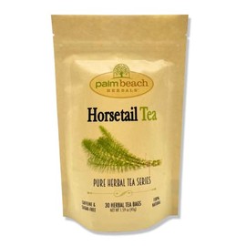 Horsetail Tea - Pure Herbal Tea Series by Palm Beach Herbals (30 Tea Bags) 100% Natural