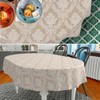 Fabric Tablecloth, Textile Table Linen, Cotton Polyester, Washable, Plain Ornamental
