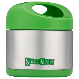 Yumbox Cubi Stainless Steel Thermal Food Jar 295ml, Apple Green