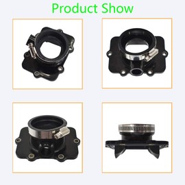 ALL-CARB Carburetor Flange Carb Socket Intake Boot Replacement for 1999-2000 Ski-Doo MXZ 600 Summit 600 420867805