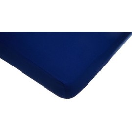 American Baby Company Supreme 100% Natural Cotton Jersey Knit Fitted Crib Sheet for Standard Crib and Toddler Mattresses, Royal, Soft Breathable, for Boys