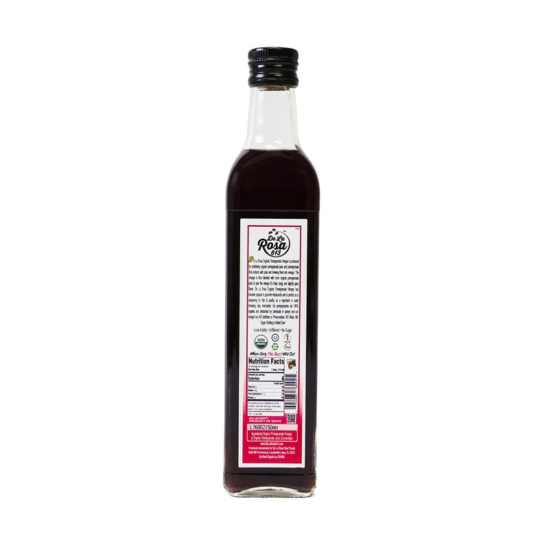 Organic Pomegranate/White Balsamic Vinegar Combo 500ml (2-Pack)