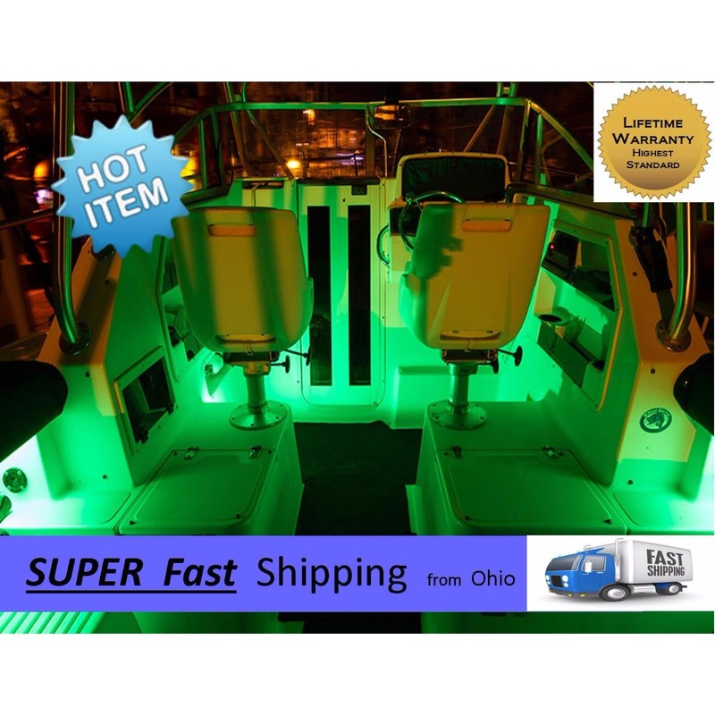 GREEN Premium Quality Pontoon & Fishing Boat Part - -