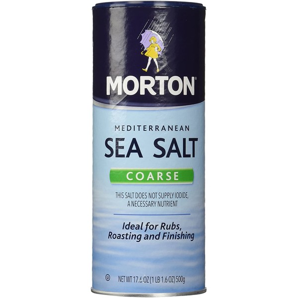 Mortons Sea Salt Coarse (Pack of 2)