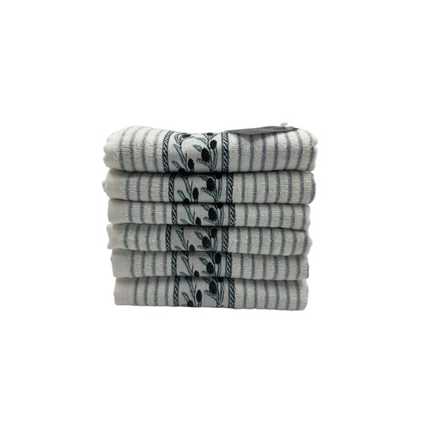 Gold Soft Life Kitchen Towel Set - 6 Pack, 40x60