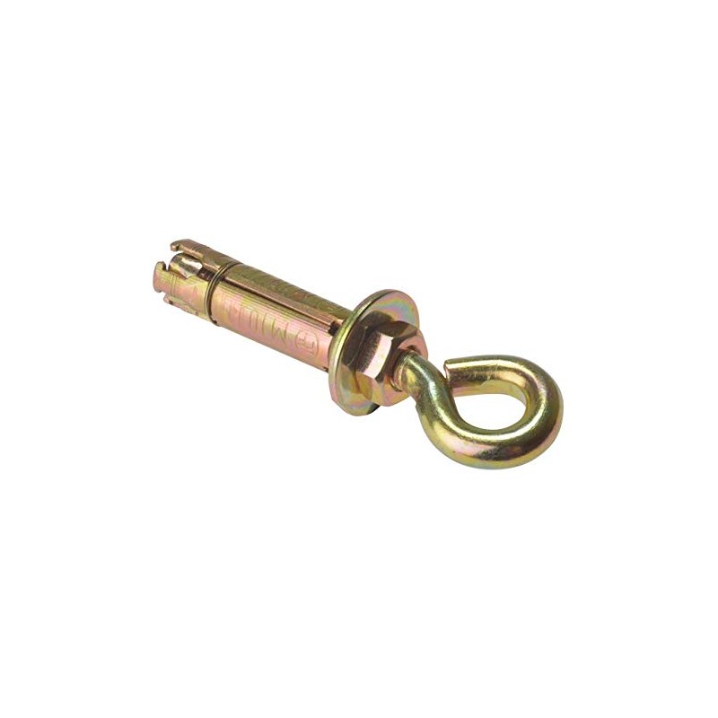 ForgeFix Masonry Anchors - Eye Bolts | M10 | Zinc