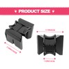Black Center Console Cup Holder Insert Divider, Compatible with Lexus