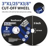 NuoDunco 25Pack 3 Inch Cut-Off Wheel, 3” x 1/25” x
