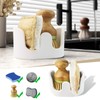 Slow Slog Double Sponge Holder, 2 Slot Diatomite Stone Sponge