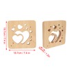 Wooden 3D LED Light Valentine's Day Hollow Hearts Shape Style