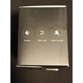 TAKOO 3-in-1 Portable Bluetooth Speaker/ Night Light/ Nature Sounds New In Box