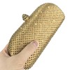 Boutique De FGG Women's Crystal Clutch Evening Bag Bride Handbags