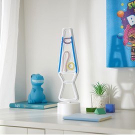 Urban Lifestyle LED Figural Lava Lamp Accent Table Lamp, 12.25" H