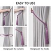 Pretty Jolly 2 Pack Long Tassel Curtain Tiebacks Handmade Braided