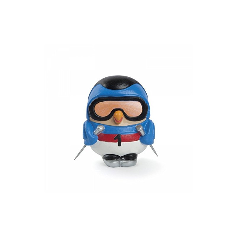 Studio Egan ml18sp/2SC Ski Figurine Model Goofi, Ceramic, mutlicolore, 8