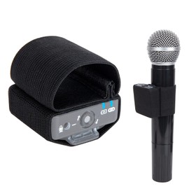 SUNMON Hand Microphone Elastic Sleeve for Rode Wireless Go 2, Rode Wireless Pro Elastic Sleeve Accessories for speech, interview camera, wedding handheld microphone