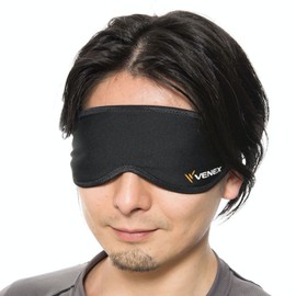 VENEX 61060332 Recovery Wear Eye Mask, Black, L Size