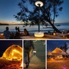 RISEMART Retractable Camping String Lights