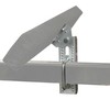 Extreme Max 3006.7015 8" Galvanized Swivel-Top Bunk Bracket with Hardware