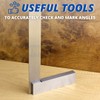 Dunnet Tools Engineers Square Heavy Duty Durable Metalwork Precision Hobby