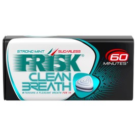 Kracie Frisk Clean Breath Strong Mint, 1.2 oz (35 g) x 9 Packs