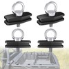 Chelhead 4 PCS Bed Anchors Mounting Kit Aluminum Bed Accessories