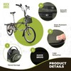 ROCKBROS Bicycle Bag Handlebar Bag Front Bag for Folding Bike