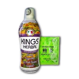 Kings Herbal Food Supplement 750 ml with OSK Japanese Green Tea