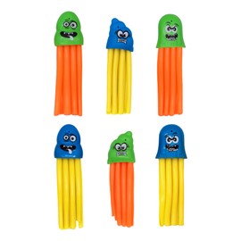 TOPWAYS Pool Diving Toy Set 4 Diving Jellyfish Diving Torpedoes Swimming Underwater Pool Training Toys Diving Games Training Children's Gifts(Diving Mother)