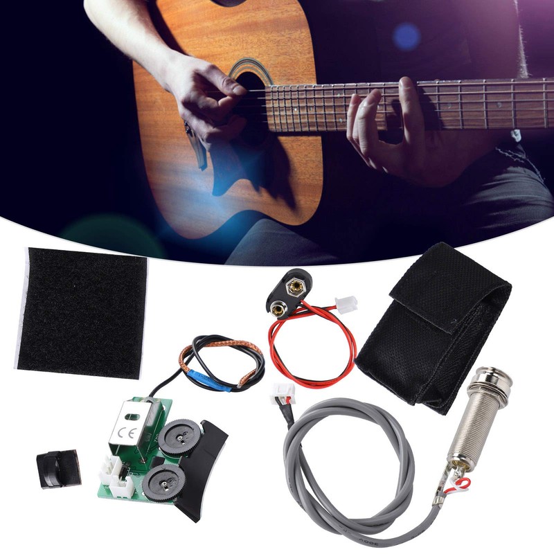 Acoustic Guitar Pickup System Lightweight for VT1 Tail Nail Pickup