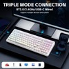 LEOBOG Aula Keyboard, F99 Wireless Mechanical Gaming Keyboards, Hot Swappable