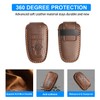QBUC for Ford Key Fob Cover,Leather Key Shells Compatible with