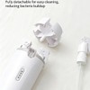BOMPOW 4-in-1 30ML Travel Size Dispenser Toiletries Bottles Set, Leak-Proof