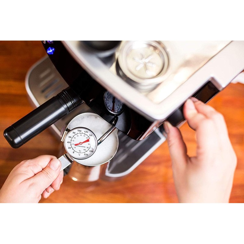 Andrew James Milk Thermometer with Clip for Frothing Jug |