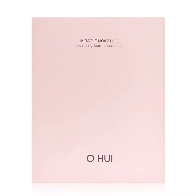 OHUI 오휘 미라클모이스처 클렌징폼 기획세트 저자극 보습 버블 클렌징 피지제거