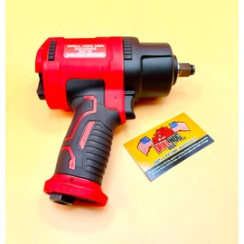 Drill Hog® 1/2" Air Impact Wrench Air Twin Hammer 2,100 Ft LBS Lifetime Warranty