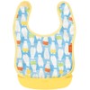 COMBI Combi Baby Label Oil Dropping Apron, Shirokuma (Blue) For