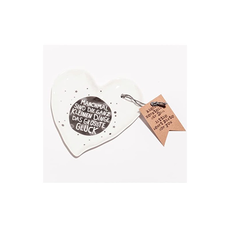 Good old Friends Small Heart Plate - Sometimes