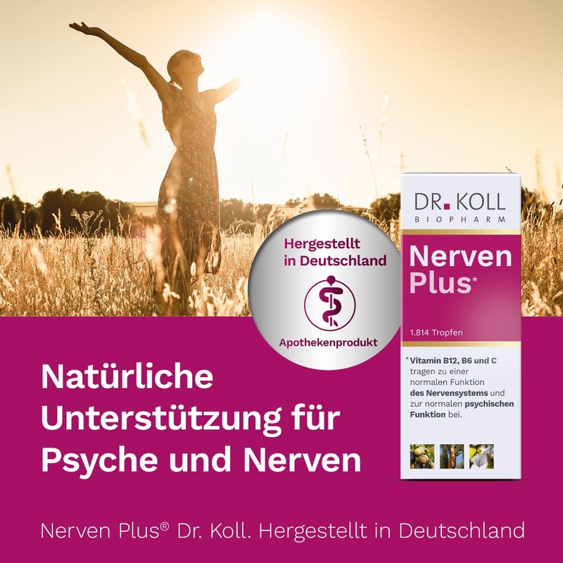 Dr. Koll Nerven Plus: Support for your nervous system with