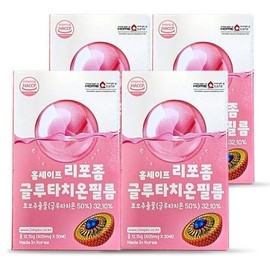 Home Safe (Food) Liposomal glutathione film 405mg x 30 sheets 4BOX Yeast extract (glutathione 50% high purity) upgraded to 90% / 리포좀 글루타치온 필름 405mg x 30매 4BOX 효모추출물(글루타치온 50% 고순도) 90%로 업그레이드