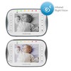 Motorola WiFi 3.5 Inch Video Baby Monitor Connect, Silver, Two