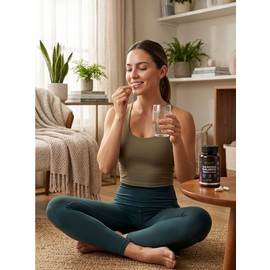 Kenkō Vitamins Magnesio Balance 4 Formas: Glicinato + Citrato + Gluconato + Óxido con Vitamina D3 10 mcg + Zinc 10 mg, 60 Cápsulas