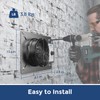 ALORAIR 260CFM Crawl Space Ventilator Fan, 6.7 Inch Basement Vent