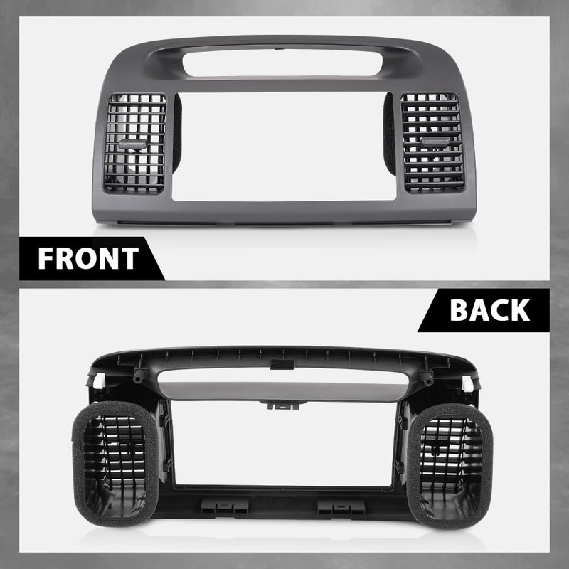 G-PLUS Center Dash Bezel Trim Compatible with Toyota Camry 2002-2006
