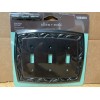 allen + roth Eastview 3-Gang Toggle Wall Plate, Dark Oil-Rubbed