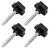 PRIOstahl Locking screw star grip screw star nut - M8