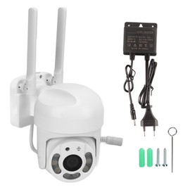 5G Dual Band Wifi Camera Ultra Clear Outdoor Security Camera Support Human Tracking Bidirectional Speech C21‑5G 100‑240V