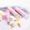 Roller Bottles, Glass Essential Oil Roller Bottles, 10ml/0.34Oz Pink Bottle